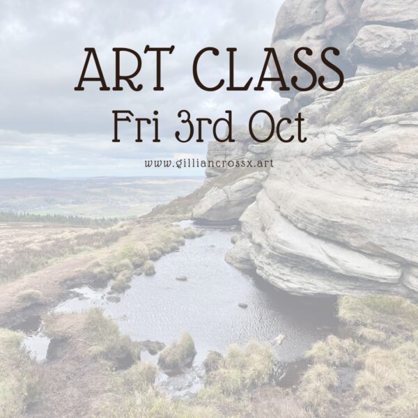 Art Classes Beginners+ Friday 3rd October