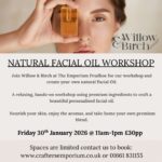 Natural Facial Oil Workshop