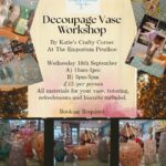 Decoupage Vase Workshop