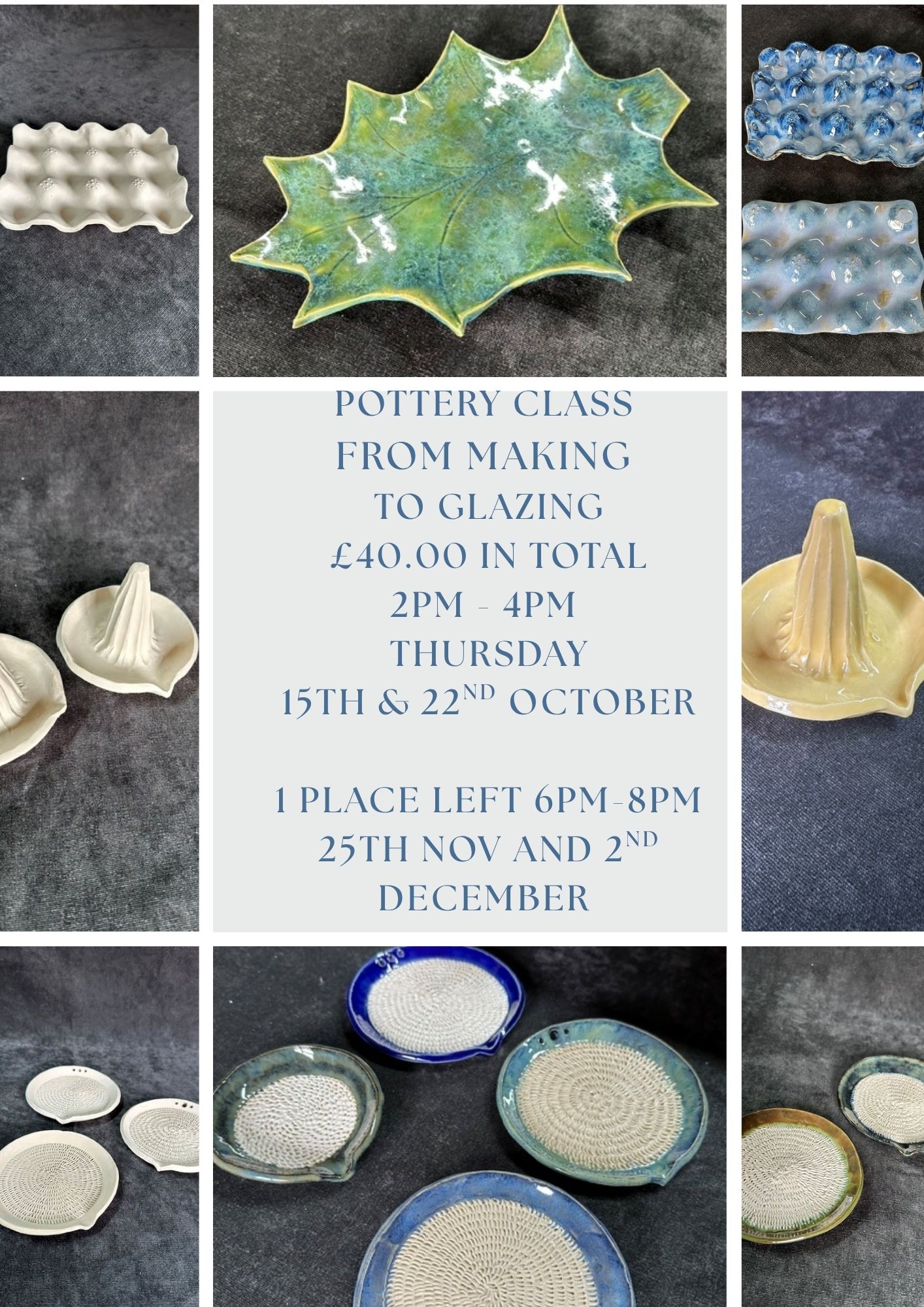 Pottery - Make and Glaze